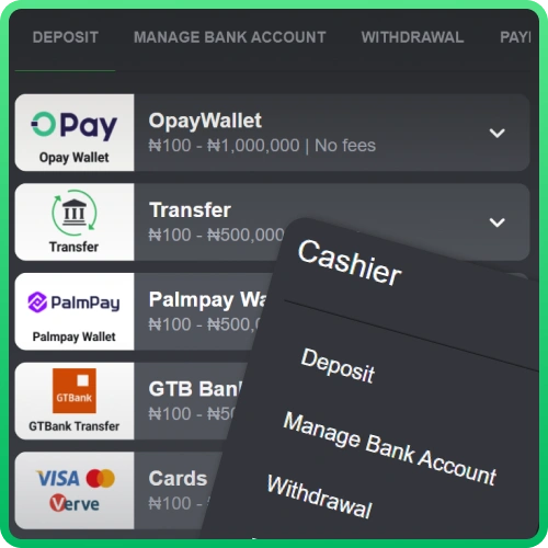 Get local payment options on the Surebet247 app in Nigeria.