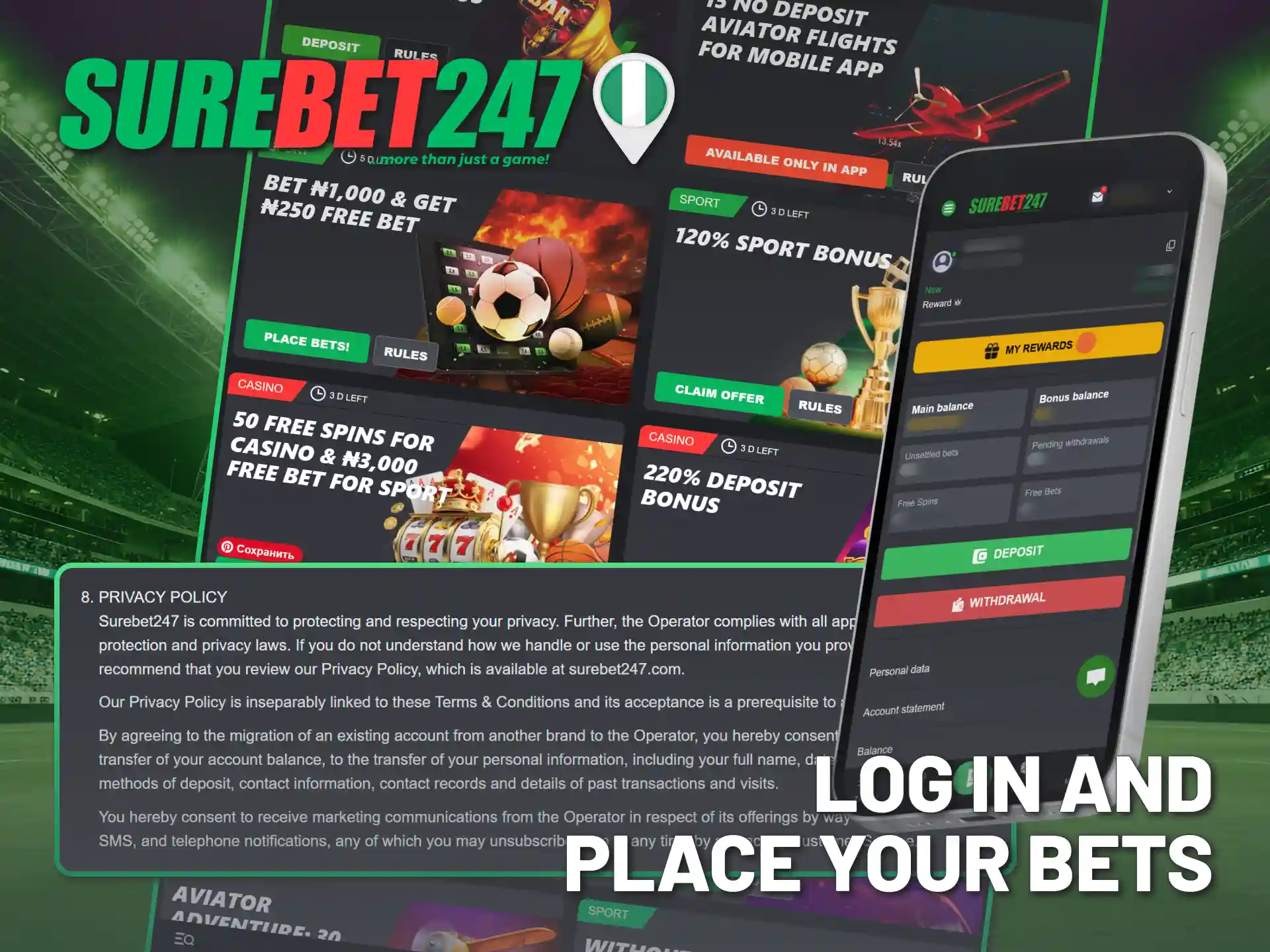 Explore the benefits of Surebet247 online platform for Nigerian users.