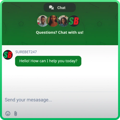 Get your Surebet247 issues resolved with prompt customer support.