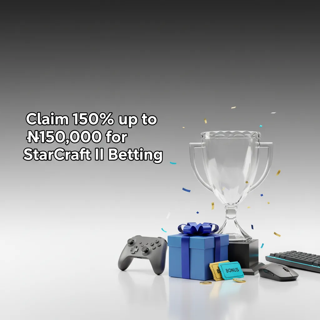 Promo: 150% first deposit bonus up to ₦150,000 for StarCraft II betting. 18+ only, T&Cs apply.